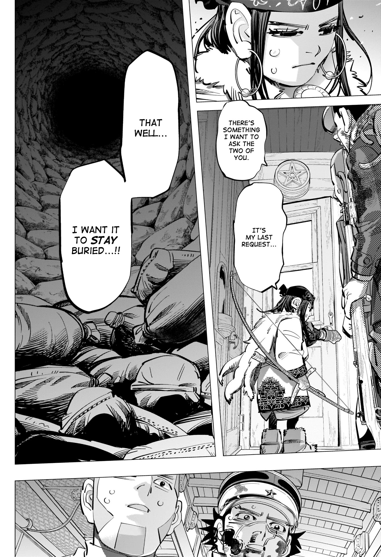 Golden Kamui Chapter 311 page 4 - Chapter 311: Asirpa's Choice