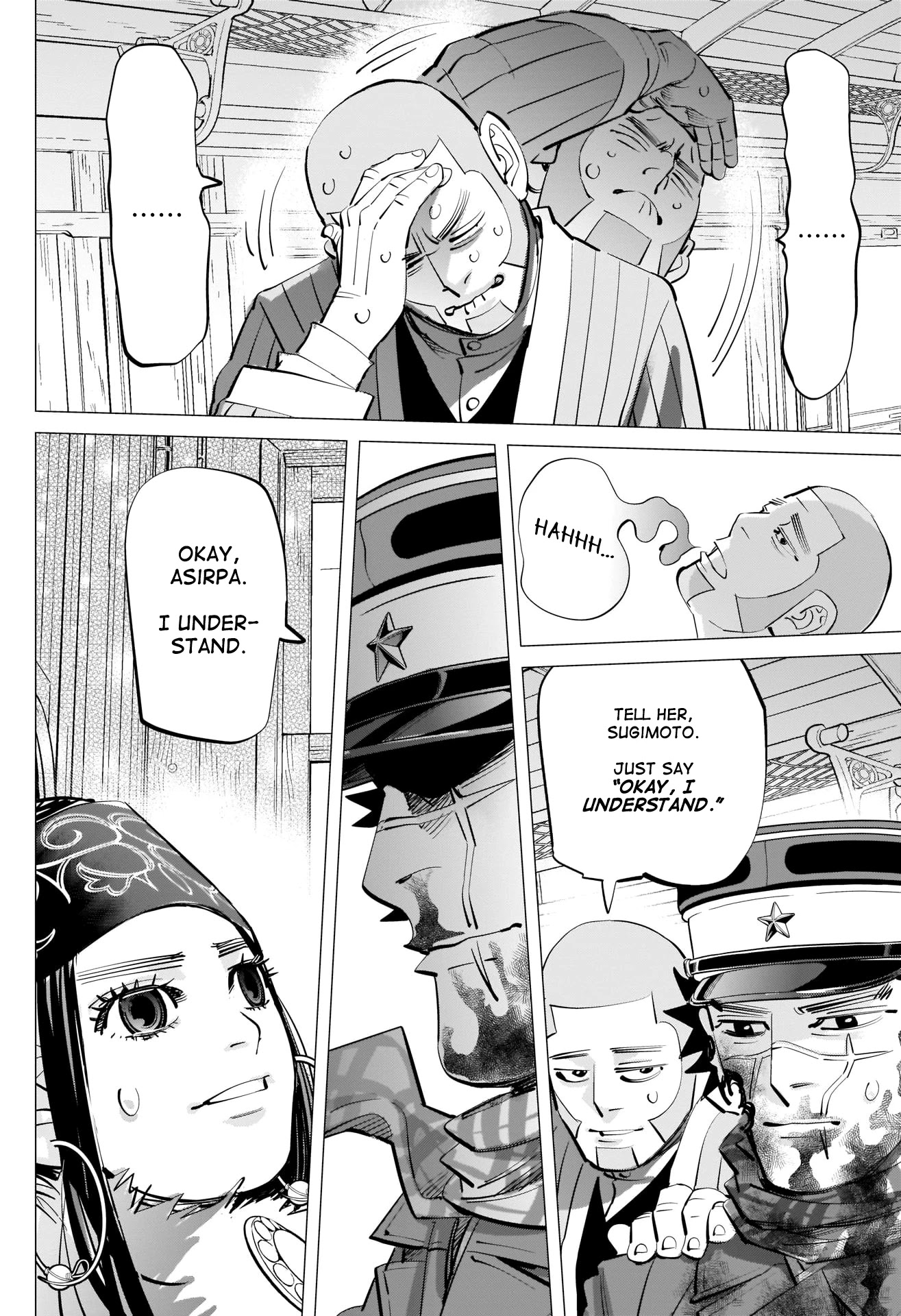 Golden Kamui Chapter 311 page 8 - Chapter 311: Asirpa's Choice
