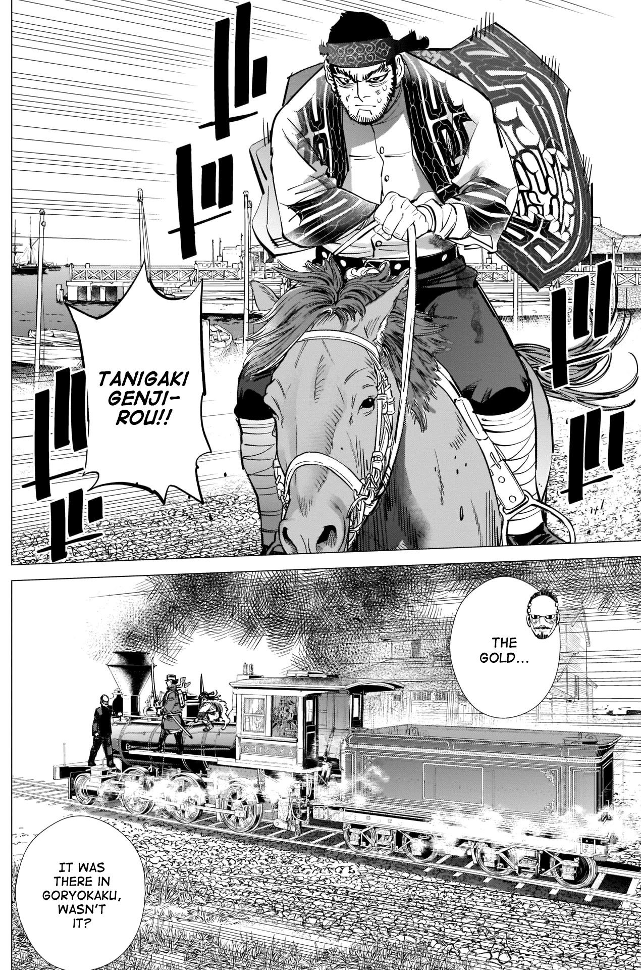 Golden Kamui Chapter 312 page 10 - Chapter 312: Share