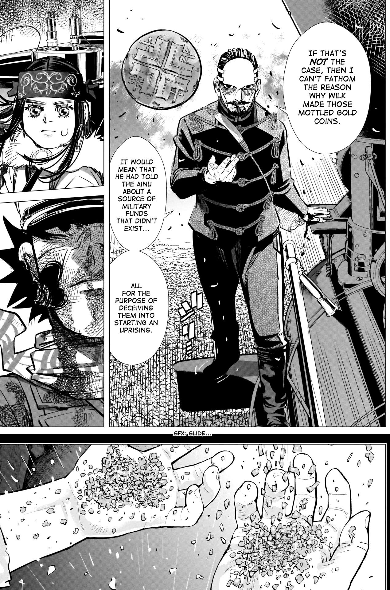 Golden Kamui Chapter 312 page 11 - Chapter 312: Share