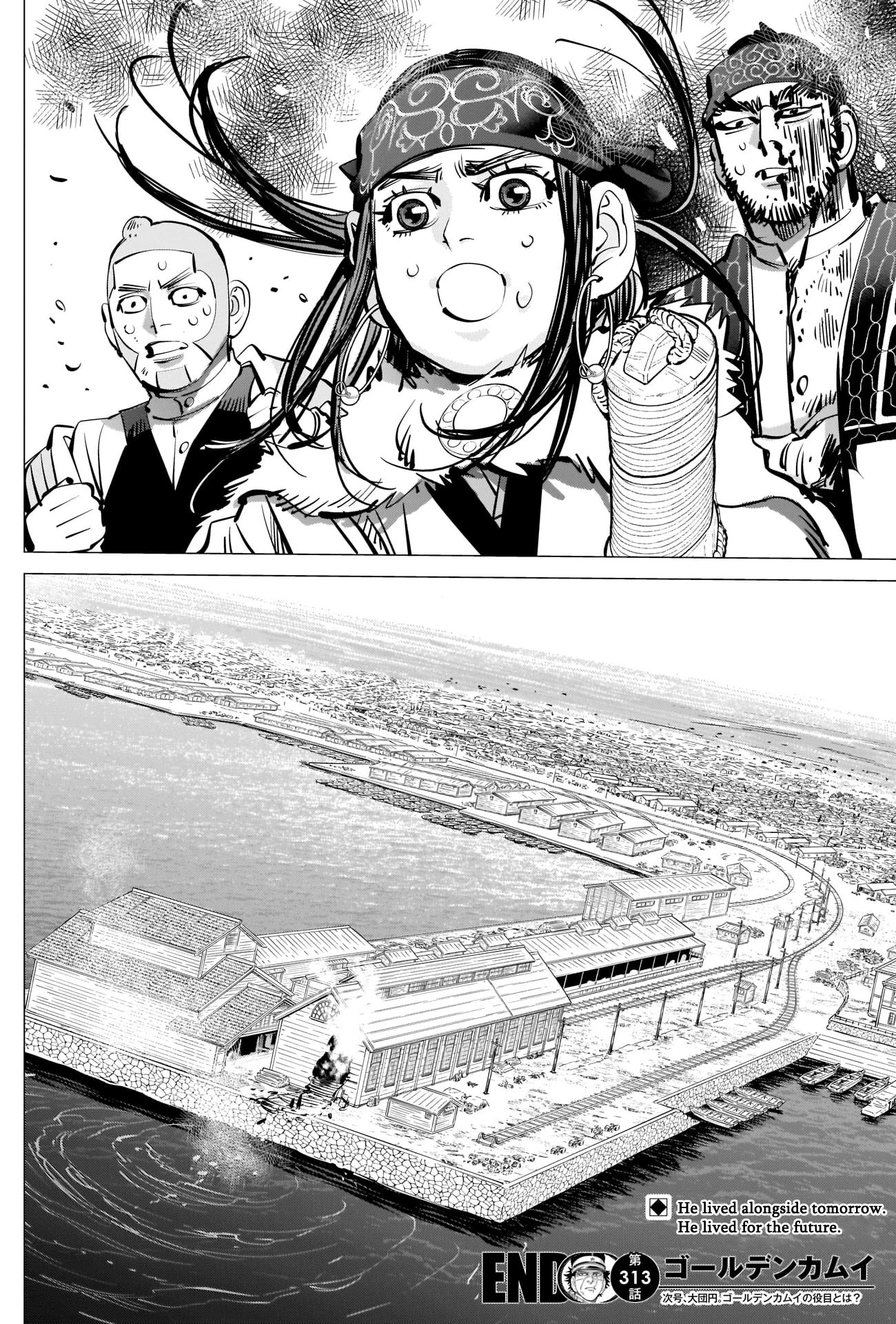 Golden Kamui Chapter 313 page 18 - Chapter 313: Last Stop