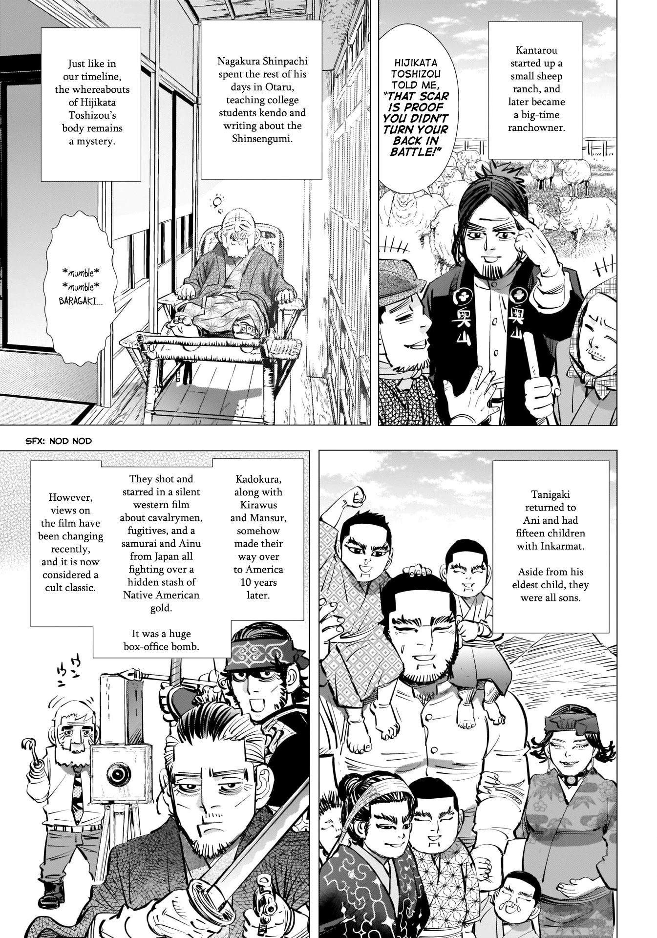 Golden Kamui Chapter 314 page 17 - Chapter 314: Grand Finale [END]
