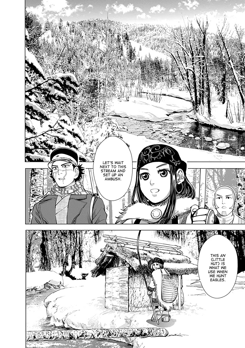 Golden Kamui Chapter 32 page 2 - Chapter 32: Attack of the Mysterious Winged Terror!