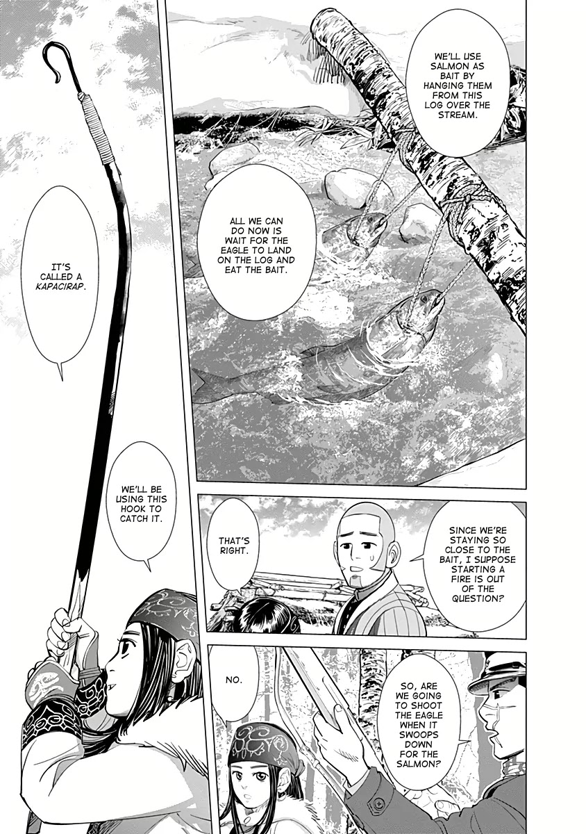Golden Kamui Chapter 32 page 3 - Chapter 32: Attack of the Mysterious Winged Terror!