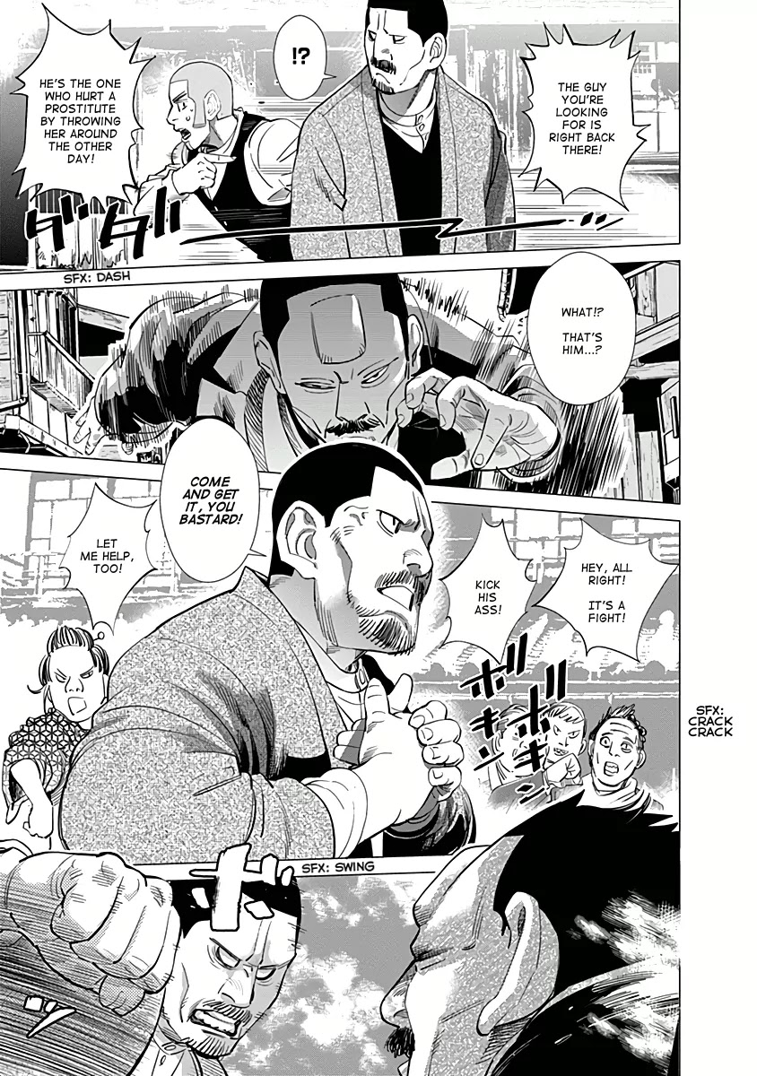 Golden Kamui Chapter 33 page 10 - Chapter 33: Run Like Hell