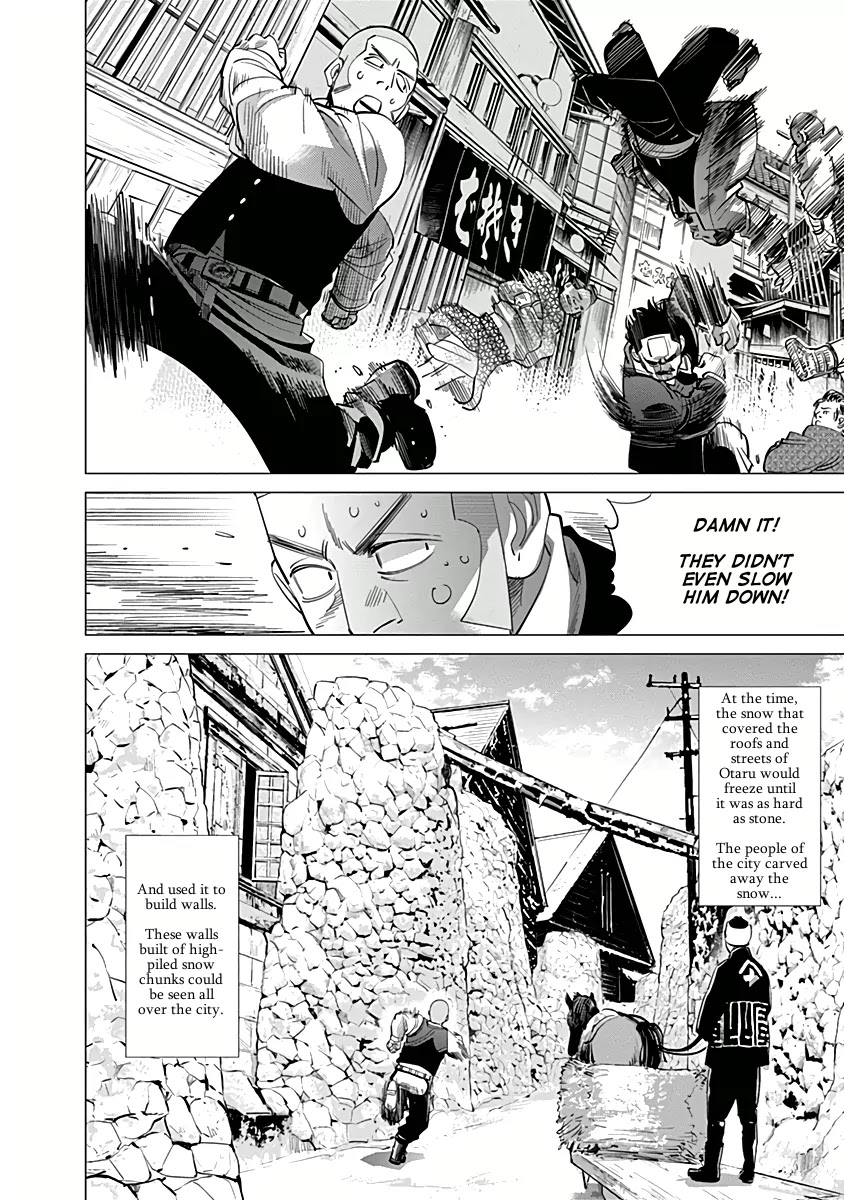 Golden Kamui Chapter 33 page 11 - Chapter 33: Run Like Hell