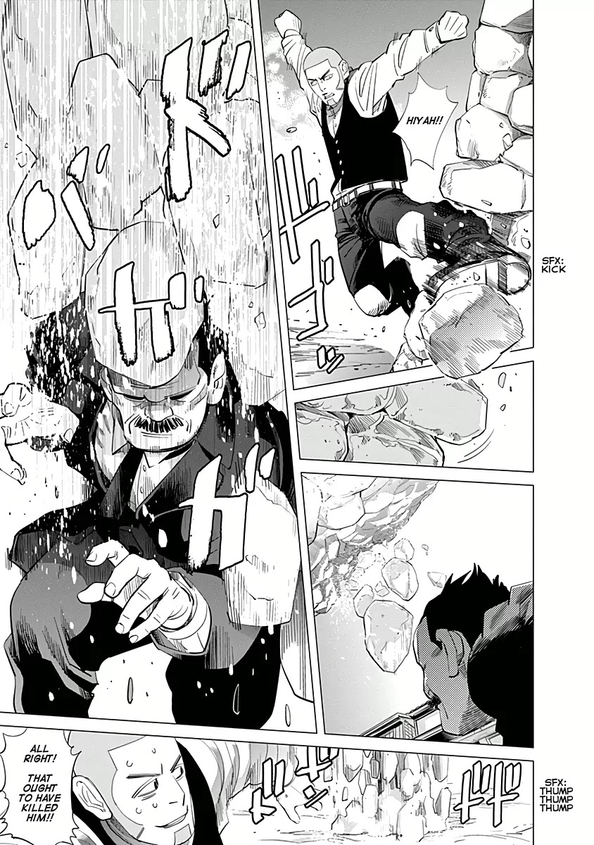 Golden Kamui Chapter 33 page 12 - Chapter 33: Run Like Hell