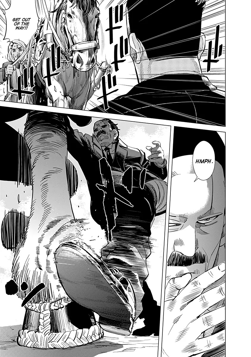 Golden Kamui Chapter 33 page 14 - Chapter 33: Run Like Hell