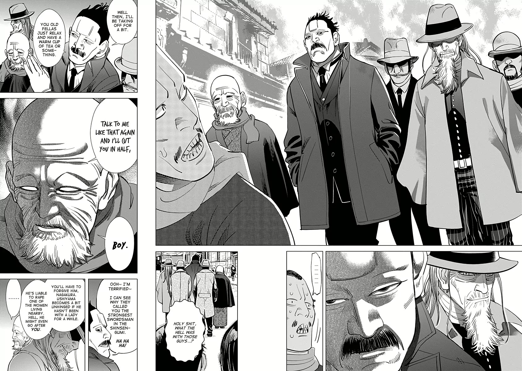 Golden Kamui Chapter 33 page 4 - Chapter 33: Run Like Hell