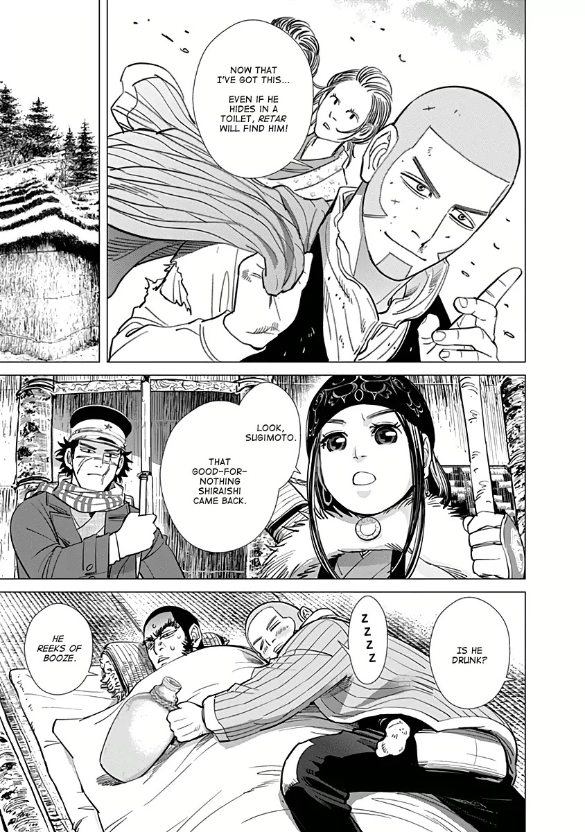 Golden Kamui Chapter 34 page 17 - Chapter 34: Contact