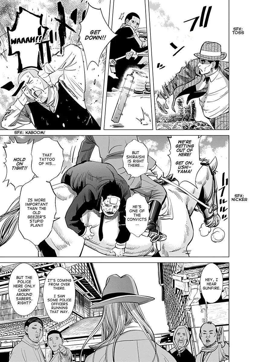 Golden Kamui Chapter 34 page 6 - Chapter 34: Contact