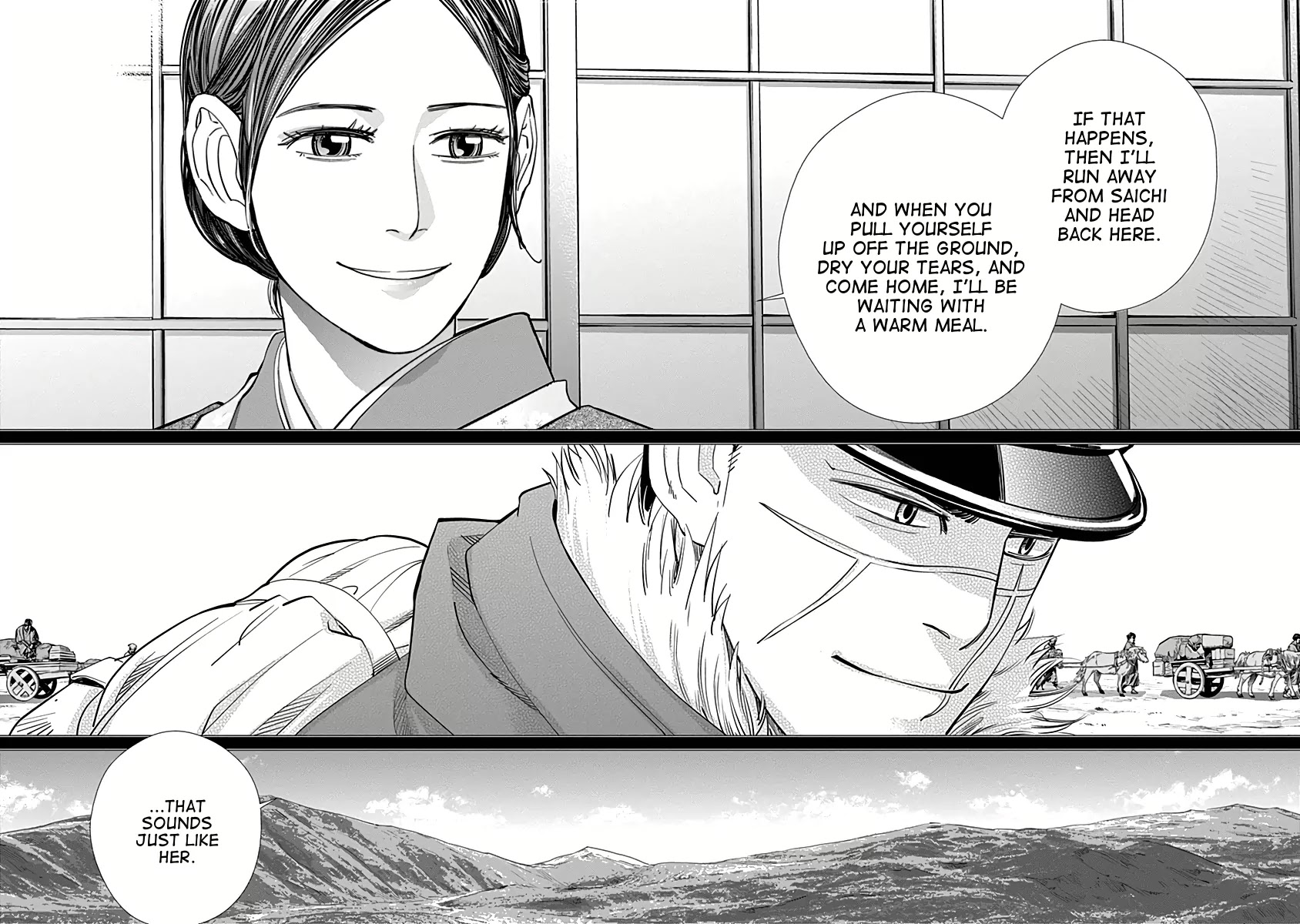 Golden Kamui Chapter 35 page 14 - Chapter 35: Courtship
