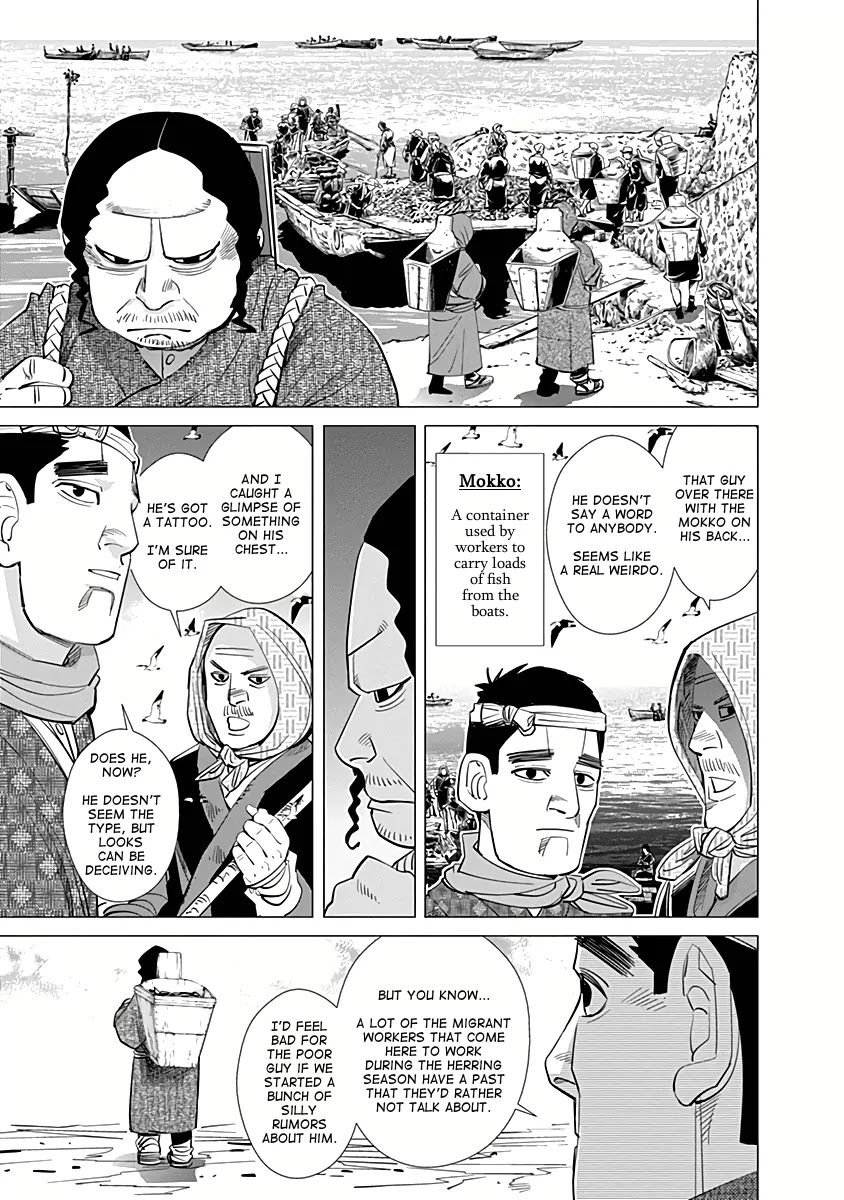 Golden Kamui Chapter 37 page 14 - Chapter 37: Start of Spring