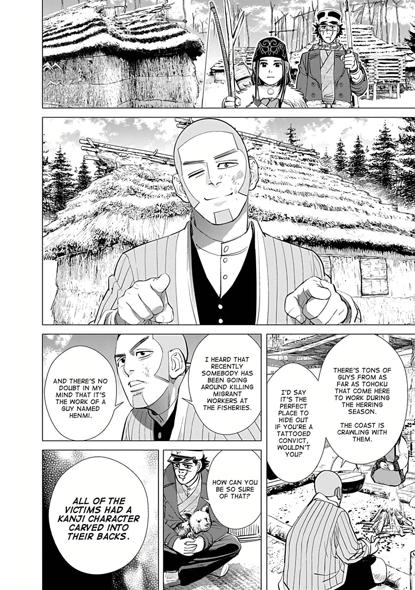 Golden Kamui Chapter 37 page 15 - Chapter 37: Start of Spring