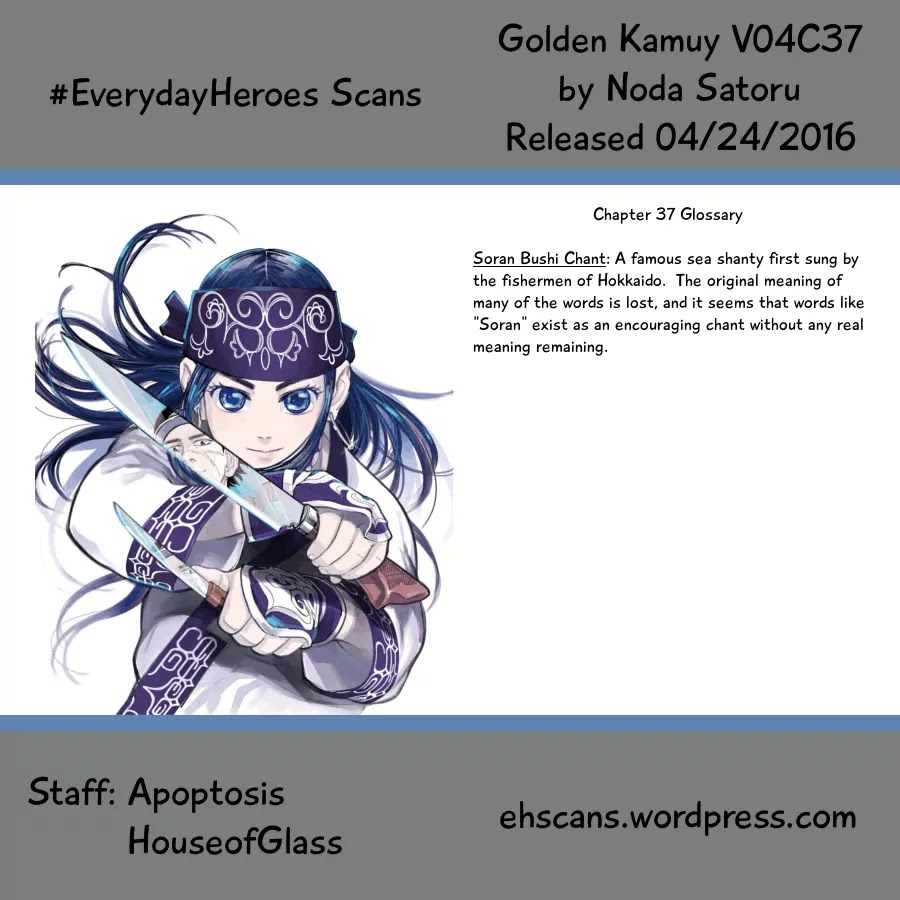 Golden Kamui Chapter 37 page 20 - Chapter 37: Start of Spring