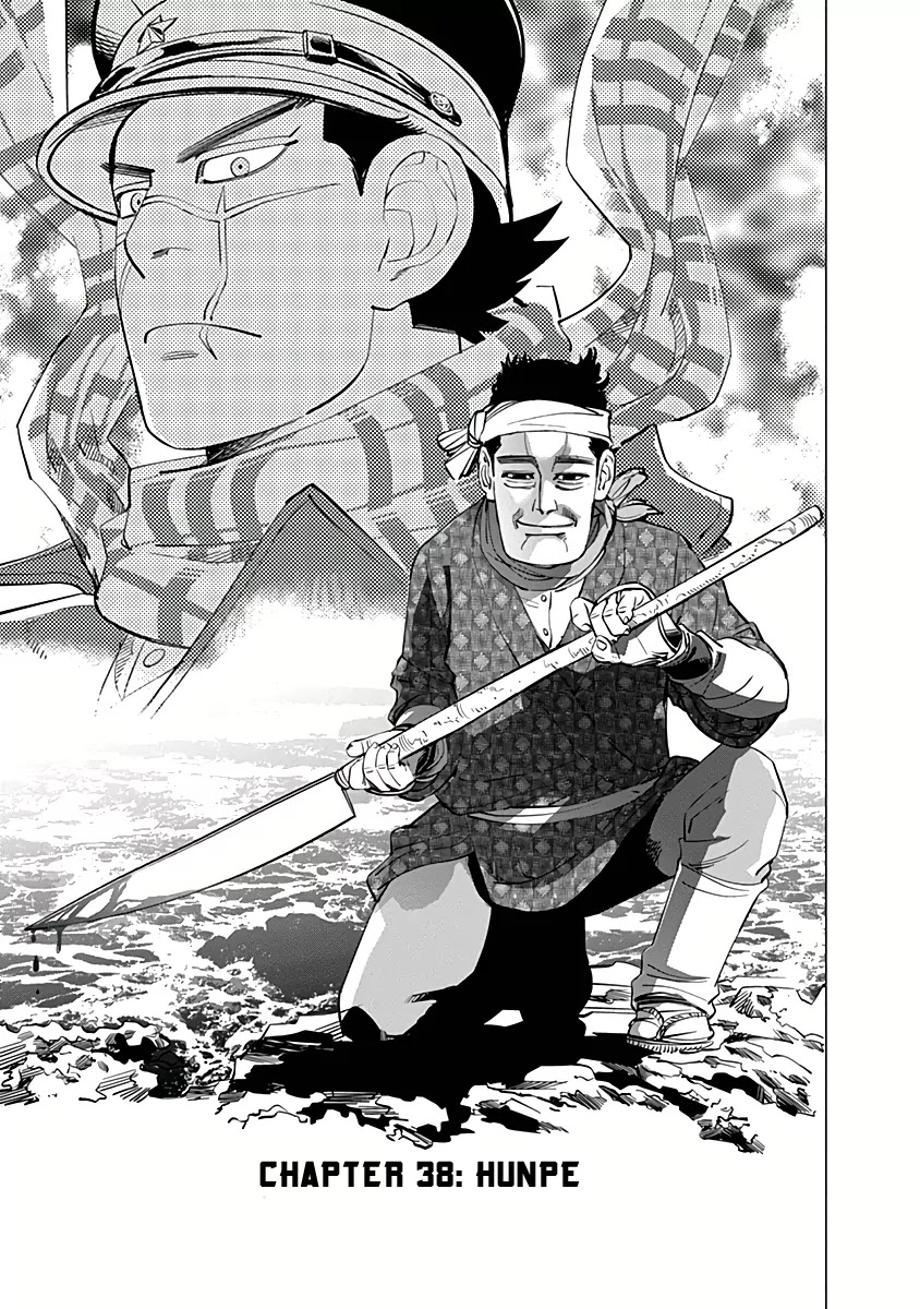 Golden Kamui Chapter 38 page 1 - Chapter 38: Hunpe