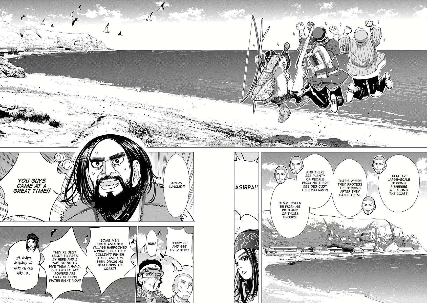 Golden Kamui Chapter 38 page 6 - Chapter 38: Hunpe