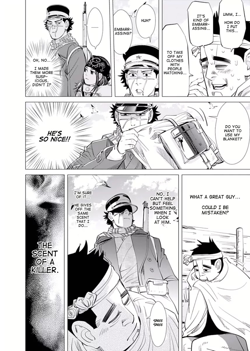 Golden Kamui Chapter 39 page 10 - Chapter 39: Fishermen and Killers