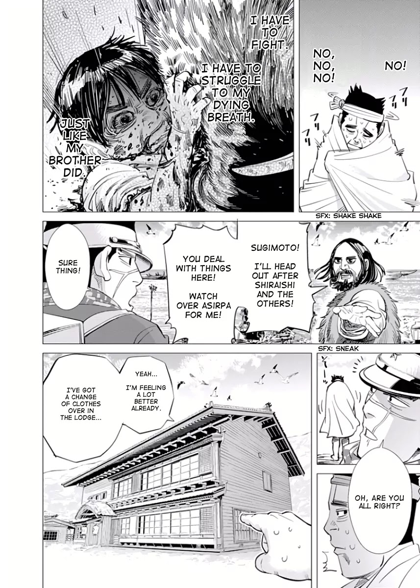 Golden Kamui Chapter 39 page 12 - Chapter 39: Fishermen and Killers