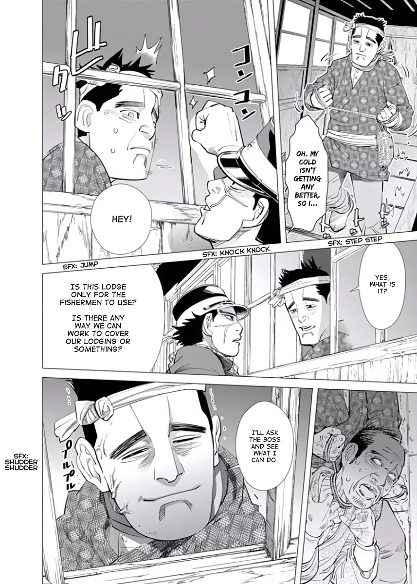 Golden Kamui Chapter 39 page 14 - Chapter 39: Fishermen and Killers