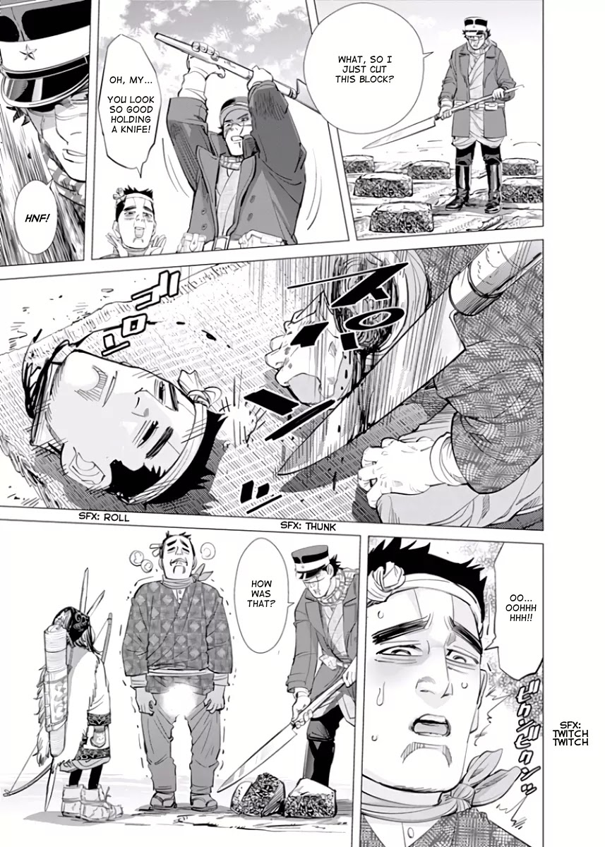Golden Kamui Chapter 39 page 17 - Chapter 39: Fishermen and Killers