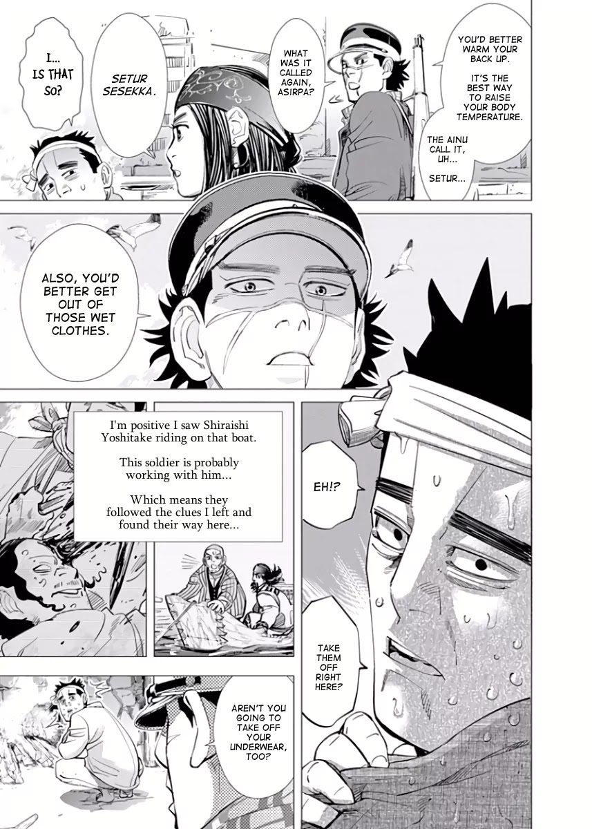 Golden Kamui Chapter 39 page 9 - Chapter 39: Fishermen and Killers