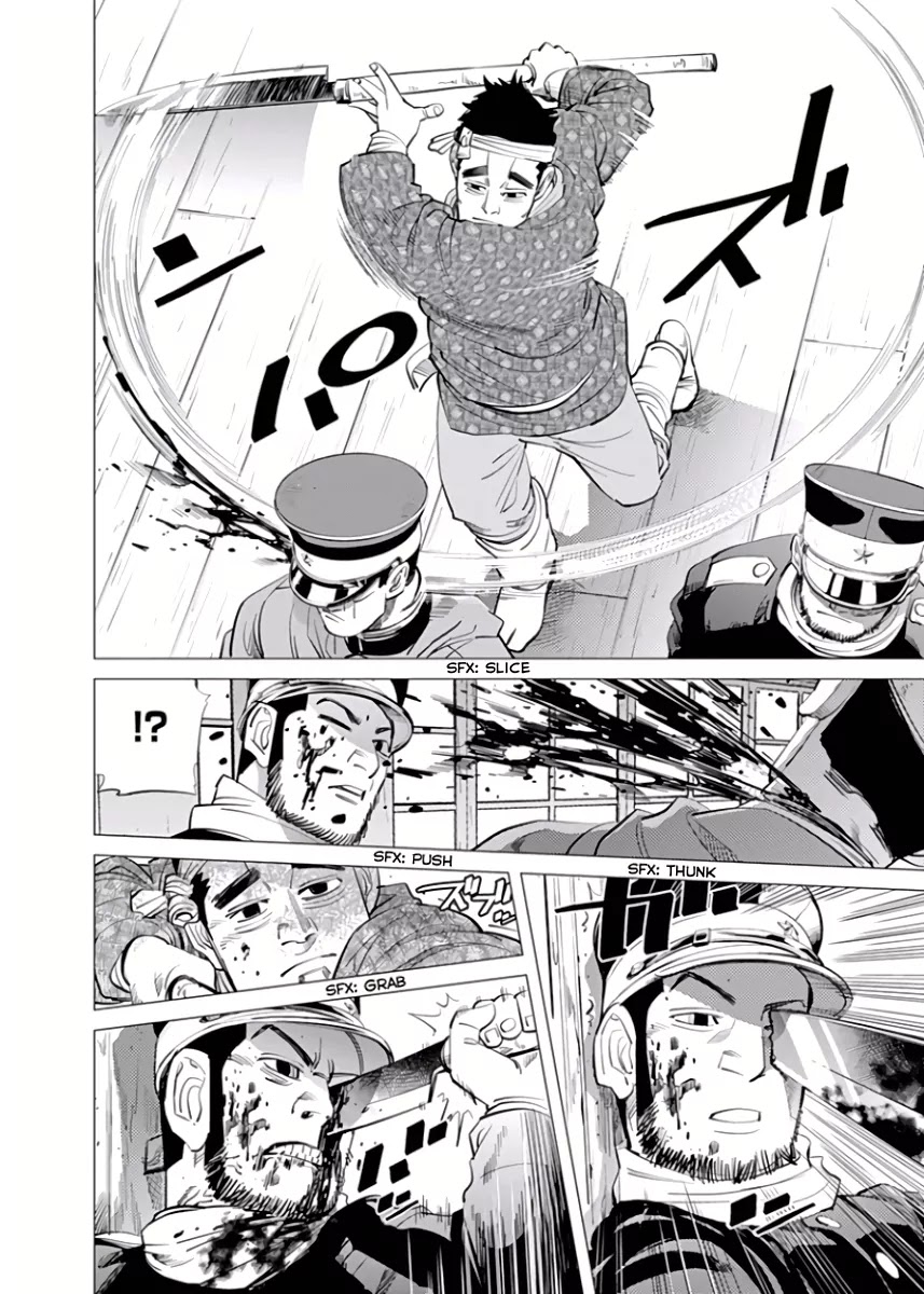 Golden Kamui Chapter 40 page 10 - Chapter 40: Herring Mansion