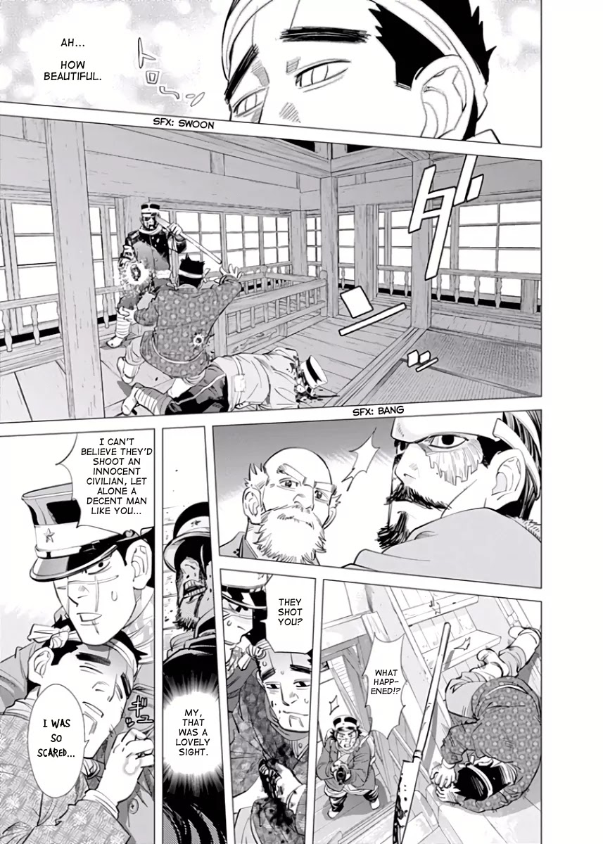 Golden Kamui Chapter 40 page 11 - Chapter 40: Herring Mansion