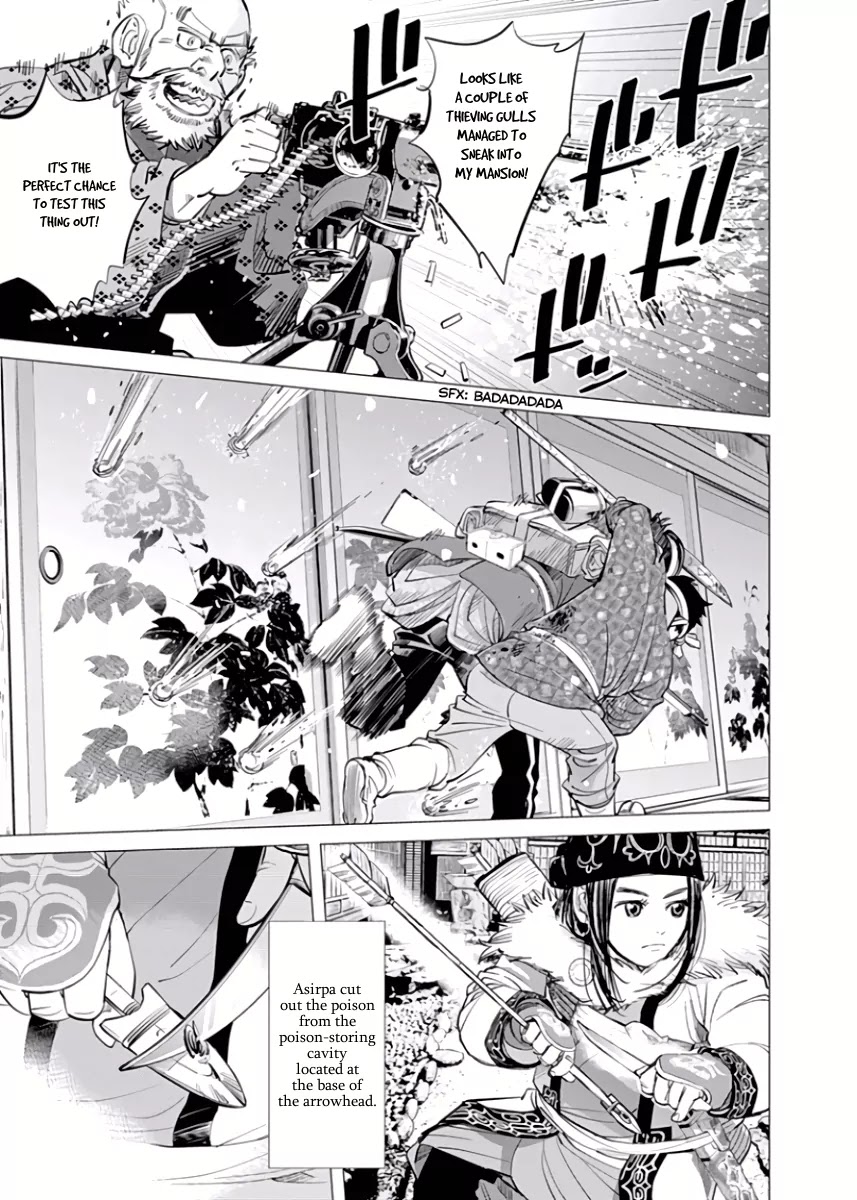 Golden Kamui Chapter 40 page 13 - Chapter 40: Herring Mansion