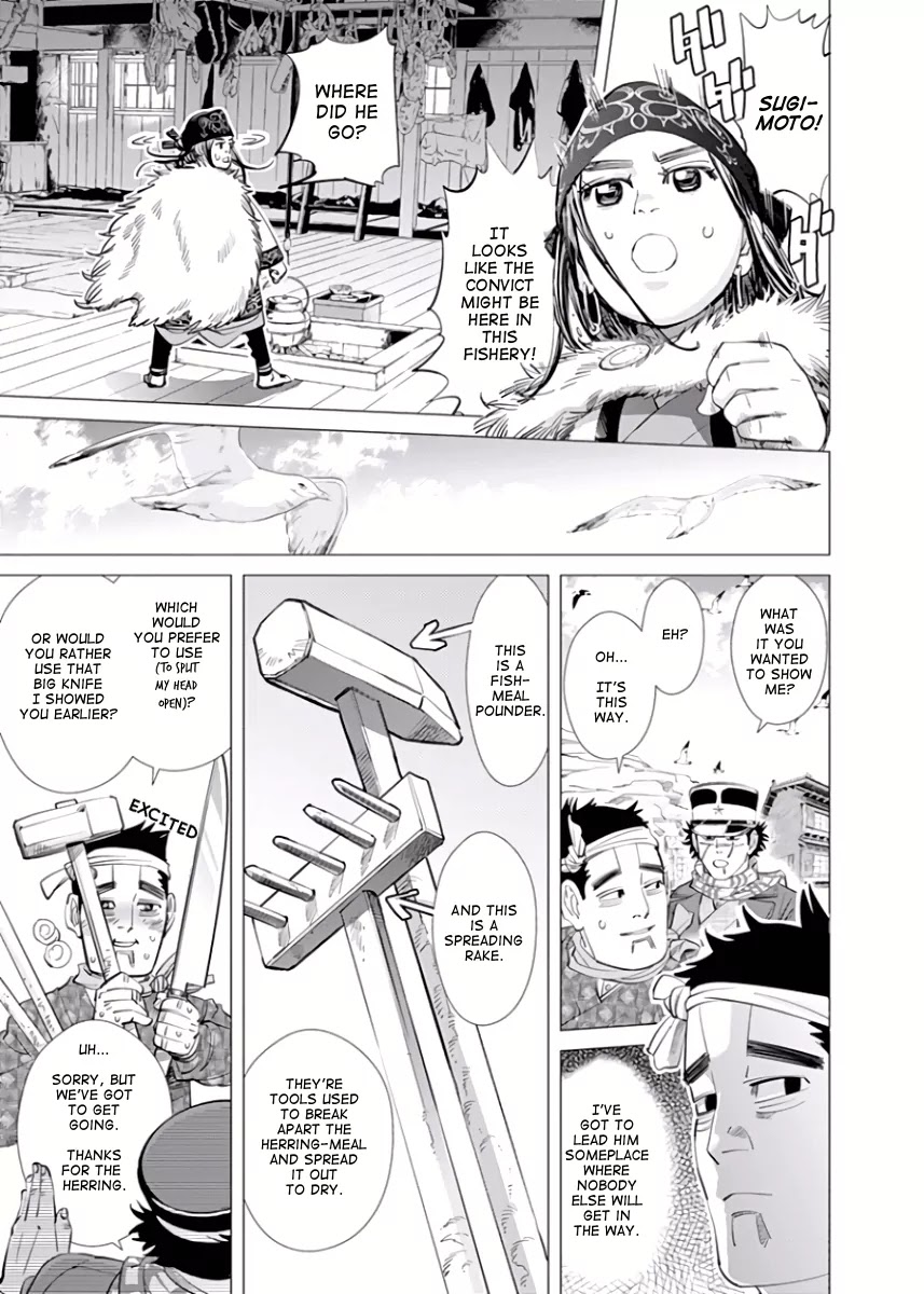 Golden Kamui Chapter 40 page 3 - Chapter 40: Herring Mansion