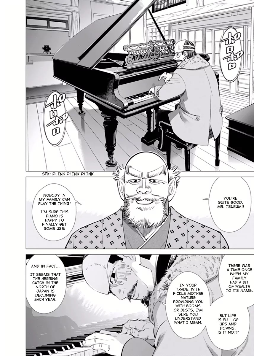 Golden Kamui Chapter 40 page 6 - Chapter 40: Herring Mansion