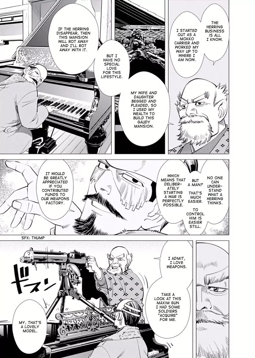 Golden Kamui Chapter 40 page 7 - Chapter 40: Herring Mansion