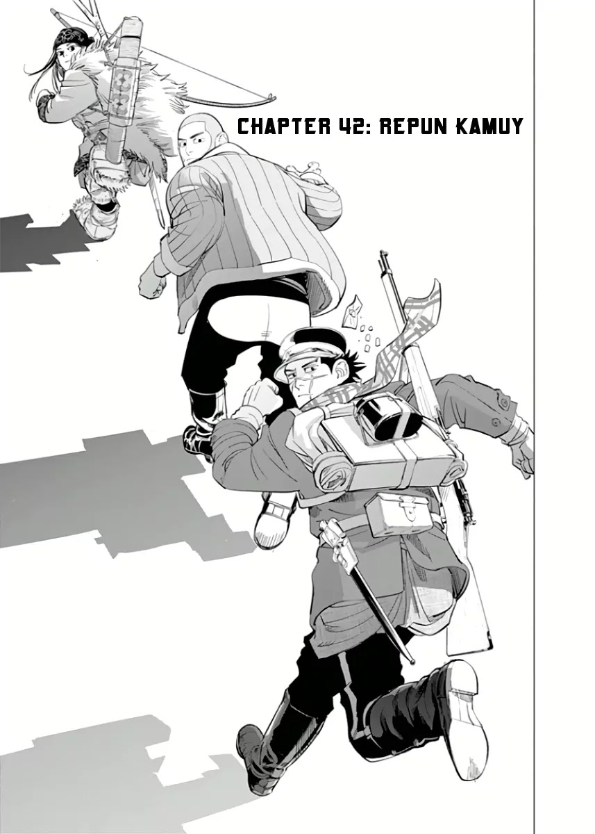 Golden Kamui Chapter 42 page 1 - Chapter 42: Repun Kamuy