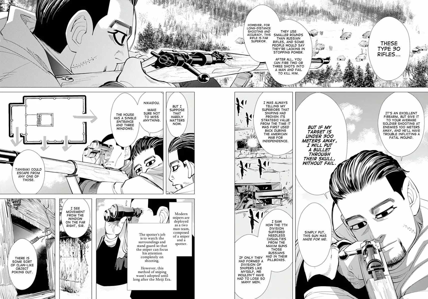 Golden Kamui Chapter 44 page 6 - Chapter 44: Sniper