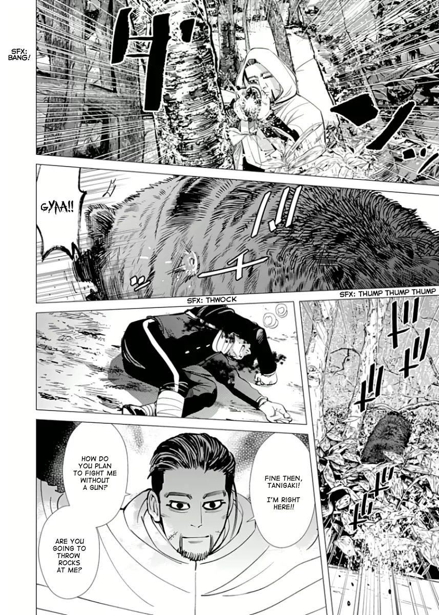 Golden Kamui Chapter 45 page 16 - Chapter 45: Tanigaki the Matagi