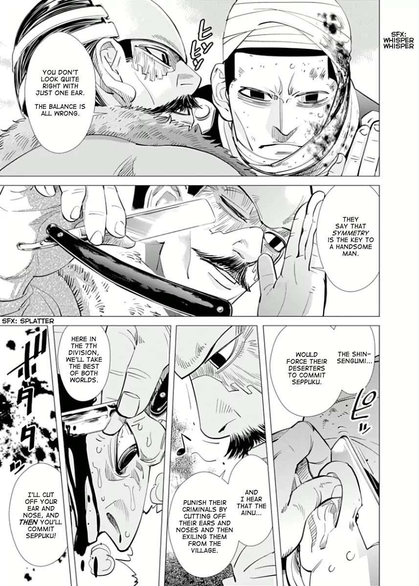 Golden Kamui Chapter 46 page 12 - Chapter 46: Punishment