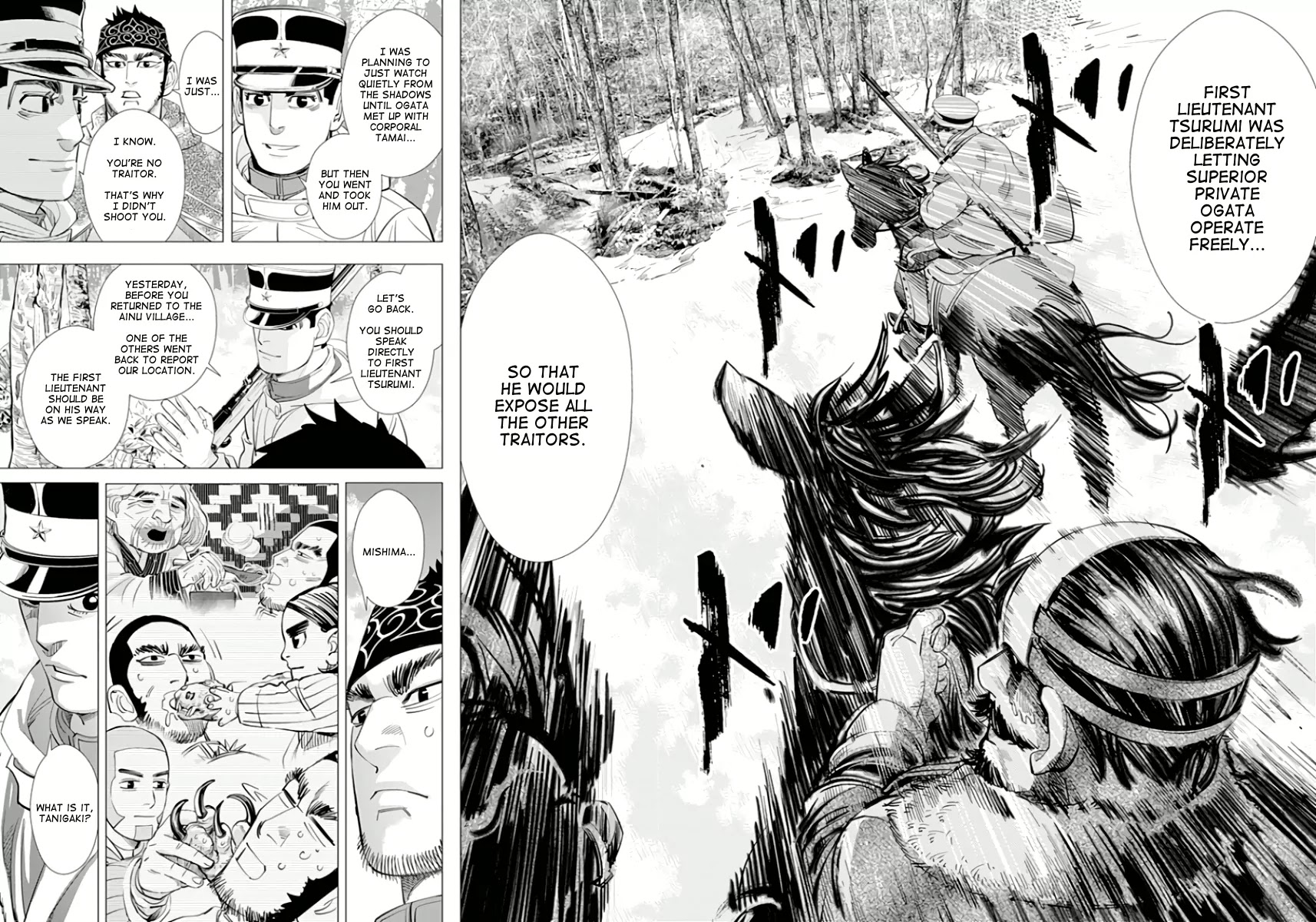 Golden Kamui Chapter 46 page 4 - Chapter 46: Punishment