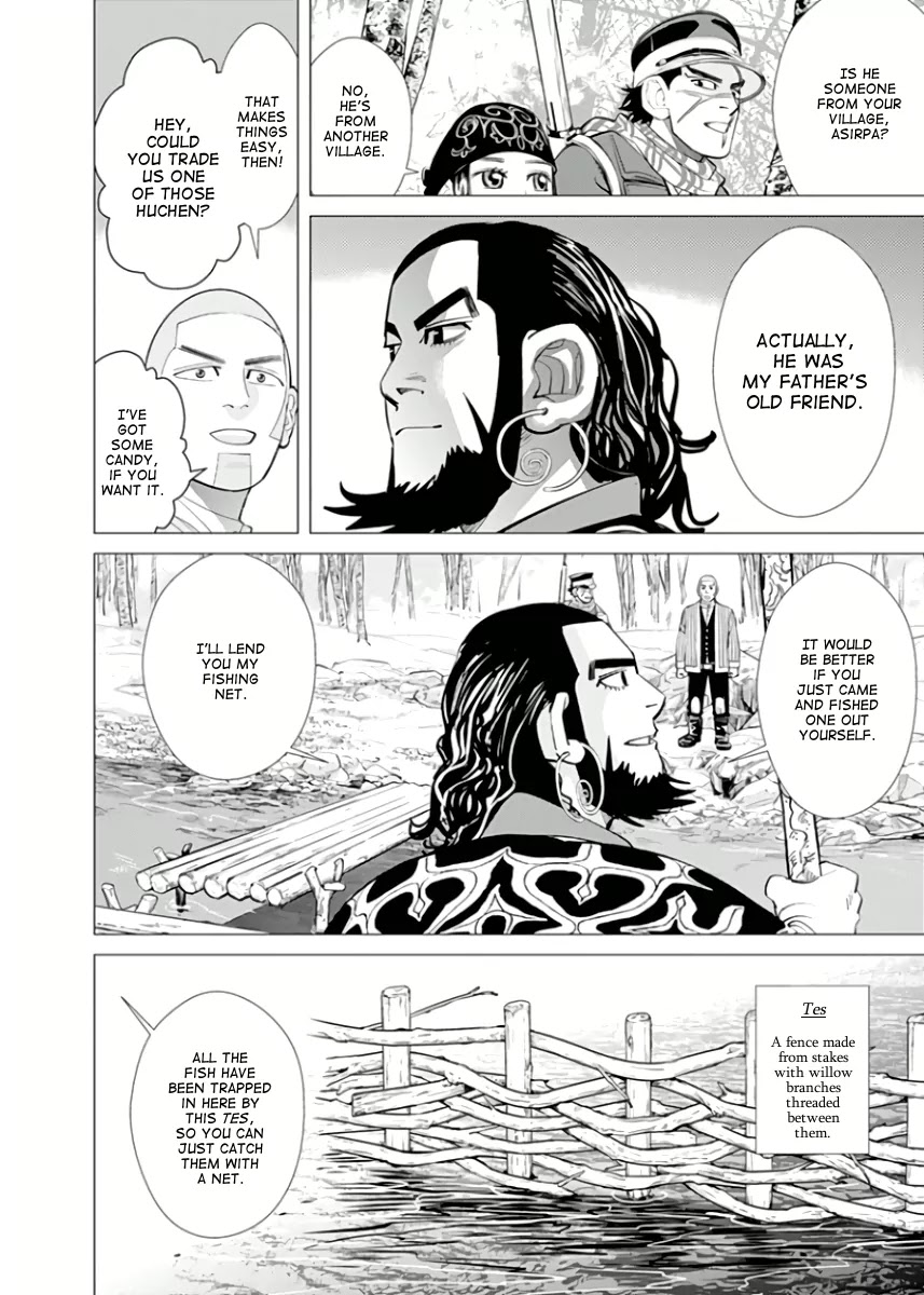 Golden Kamui Chapter 47 page 11 - Chapter 47: Huchen Flower