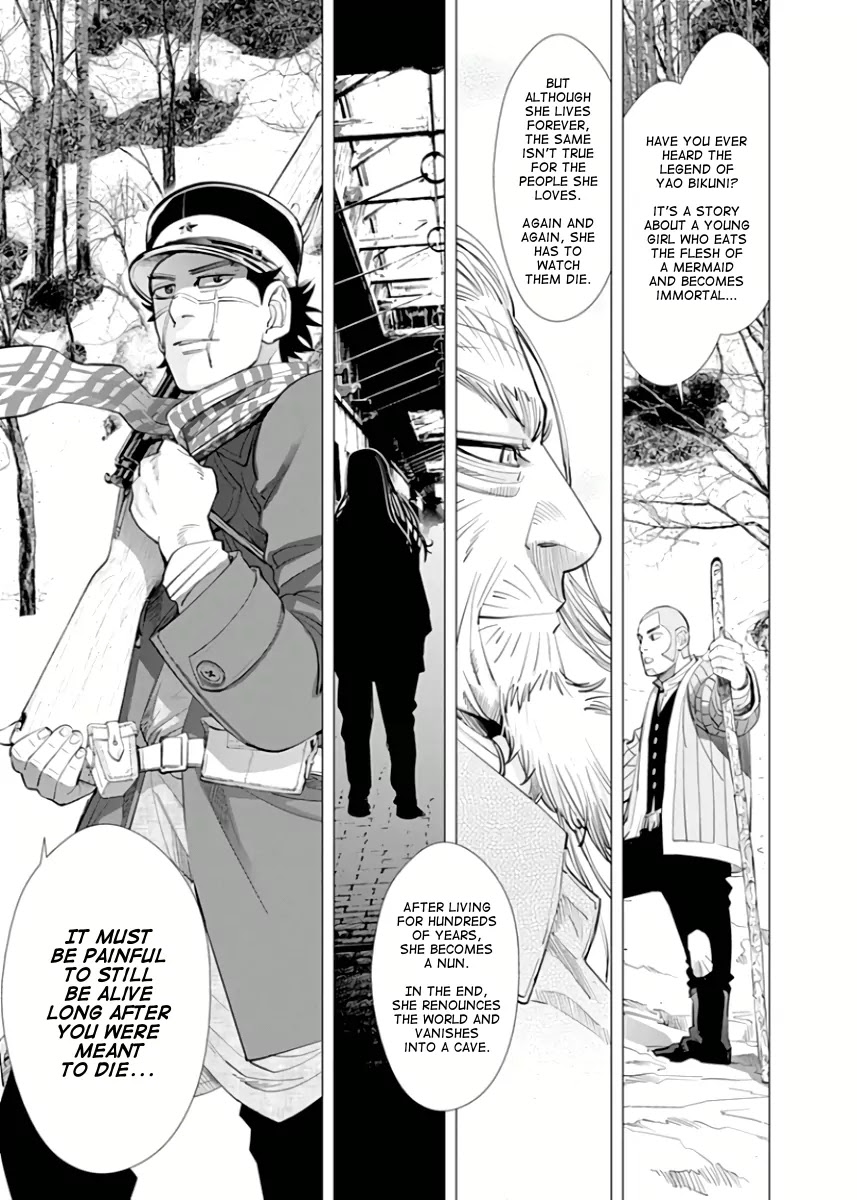 Golden Kamui Chapter 47 page 3 - Chapter 47: Huchen Flower