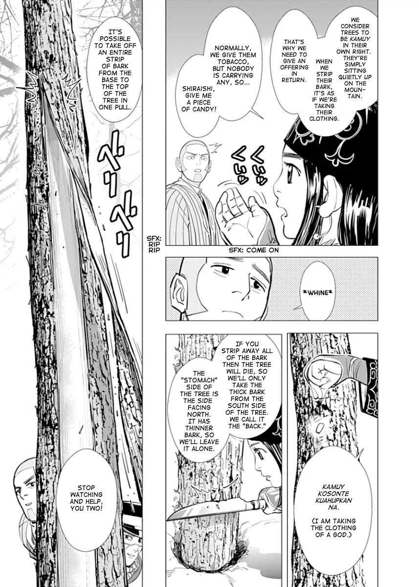 Golden Kamui Chapter 47 page 5 - Chapter 47: Huchen Flower