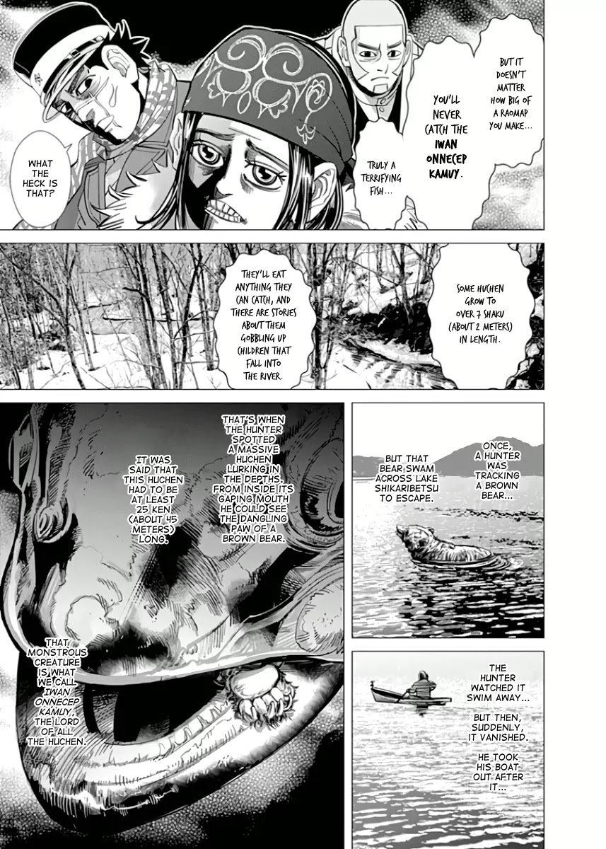 Golden Kamui Chapter 47 page 8 - Chapter 47: Huchen Flower