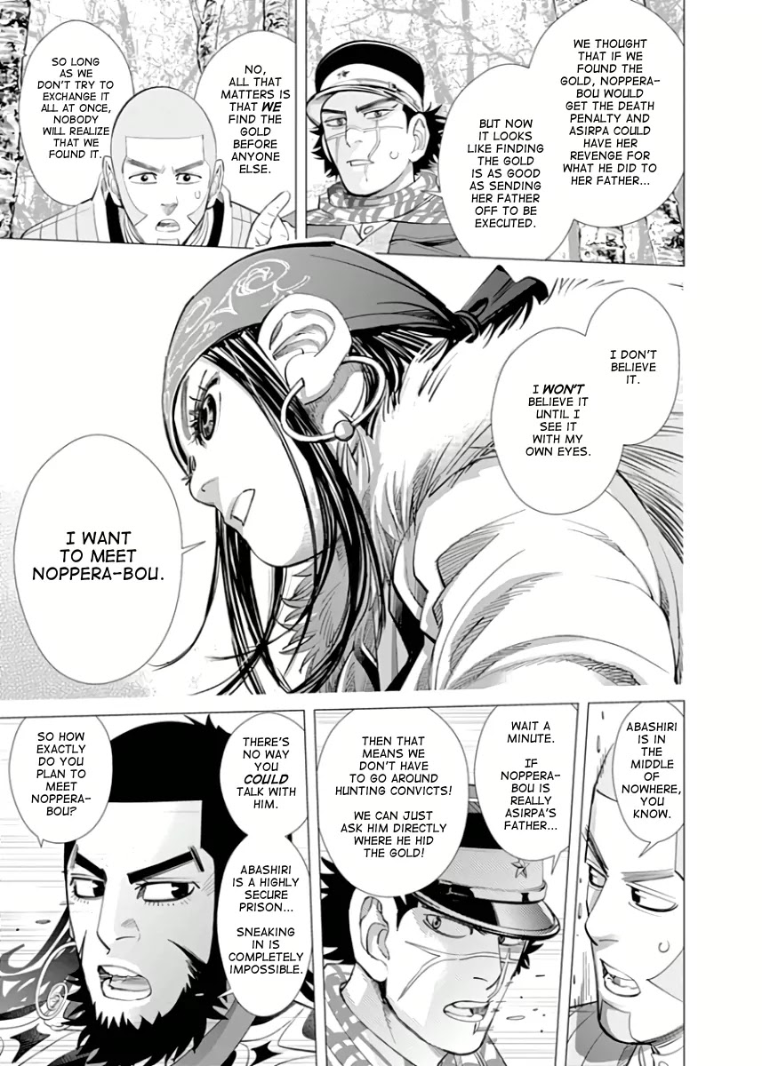 Golden Kamui Chapter 48 page 17 - Chapter 48: Kiroranke