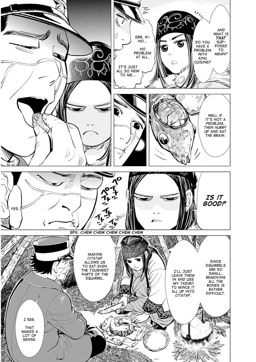 Golden Kamui Chapter 5 page 12 - Chapter 5: Hokuchin Unit