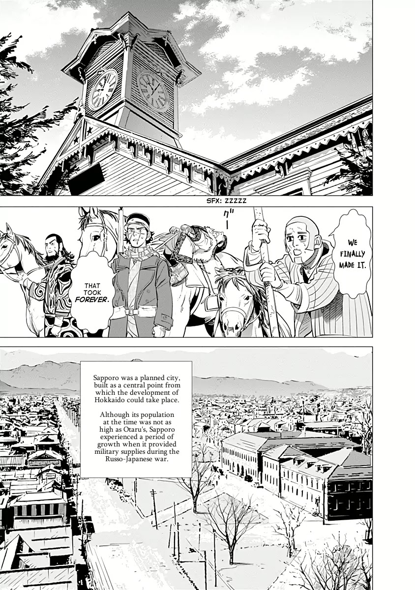 Golden Kamui Chapter 50 page 15 - Chapter 50: Spring Thunder