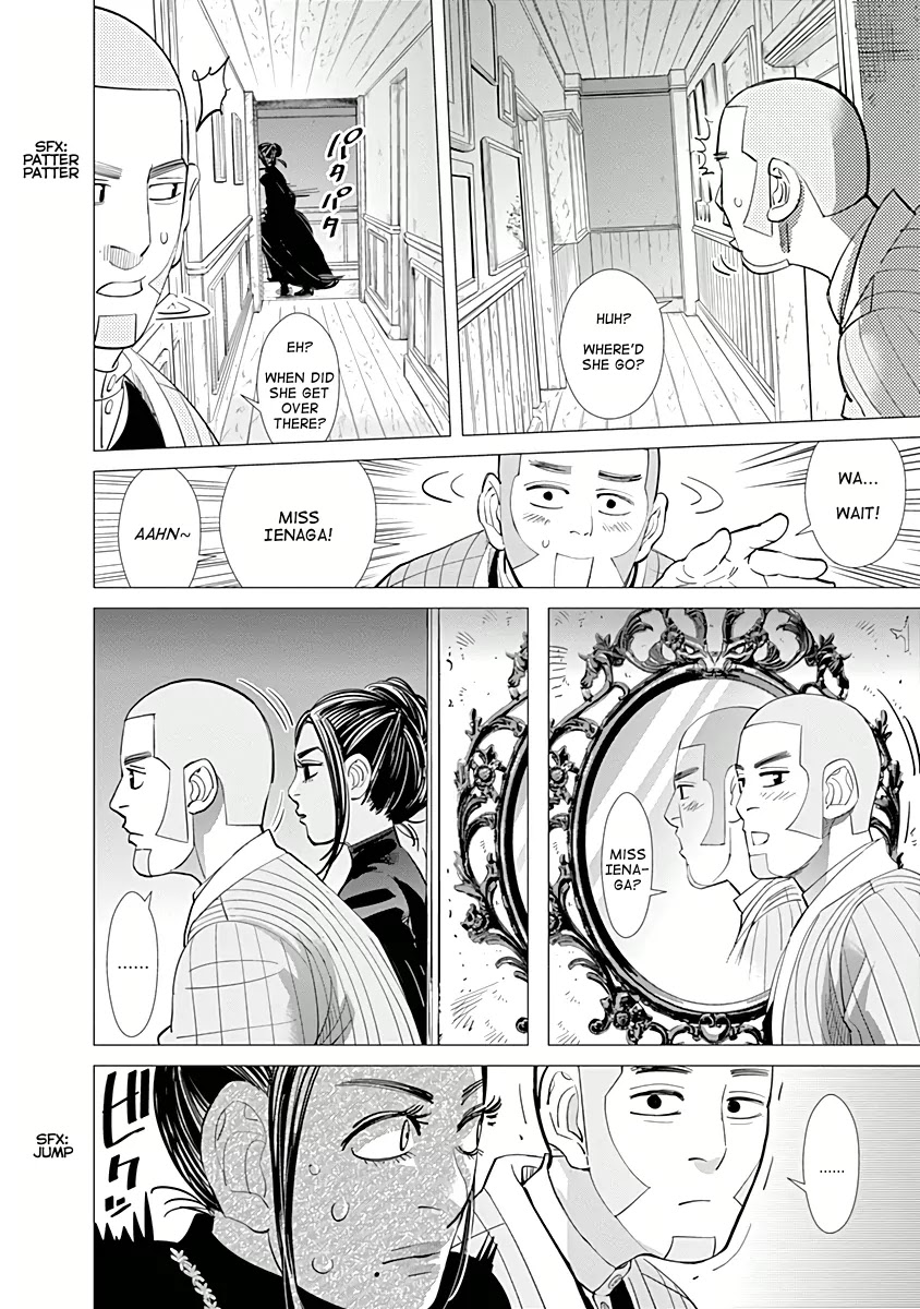 Golden Kamui Chapter 51 page 14 - Chapter 51: Everybody's Staying at the Murder Hotel!!