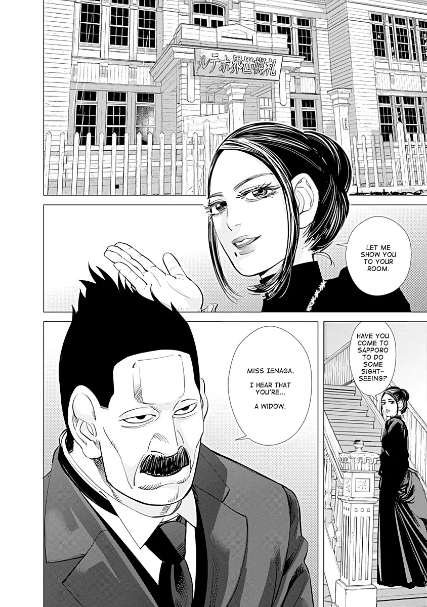 Golden Kamui Chapter 51 page 2 - Chapter 51: Everybody's Staying at the Murder Hotel!!