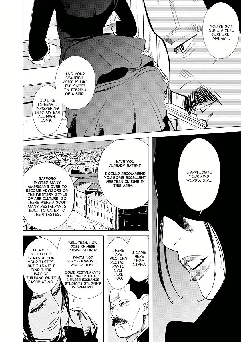 Golden Kamui Chapter 51 page 4 - Chapter 51: Everybody's Staying at the Murder Hotel!!