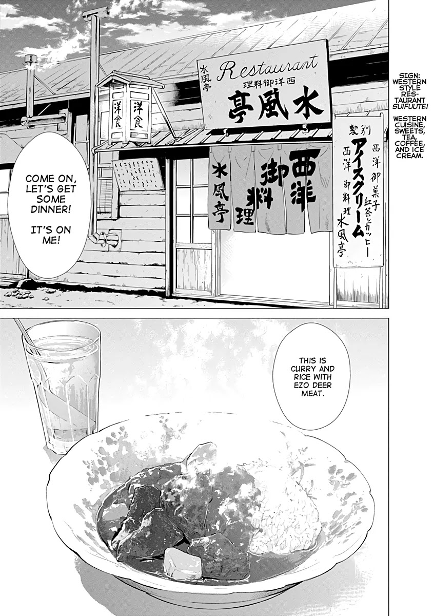 Golden Kamui Chapter 52 page 11 - Chapter 52: Selfish Longing
