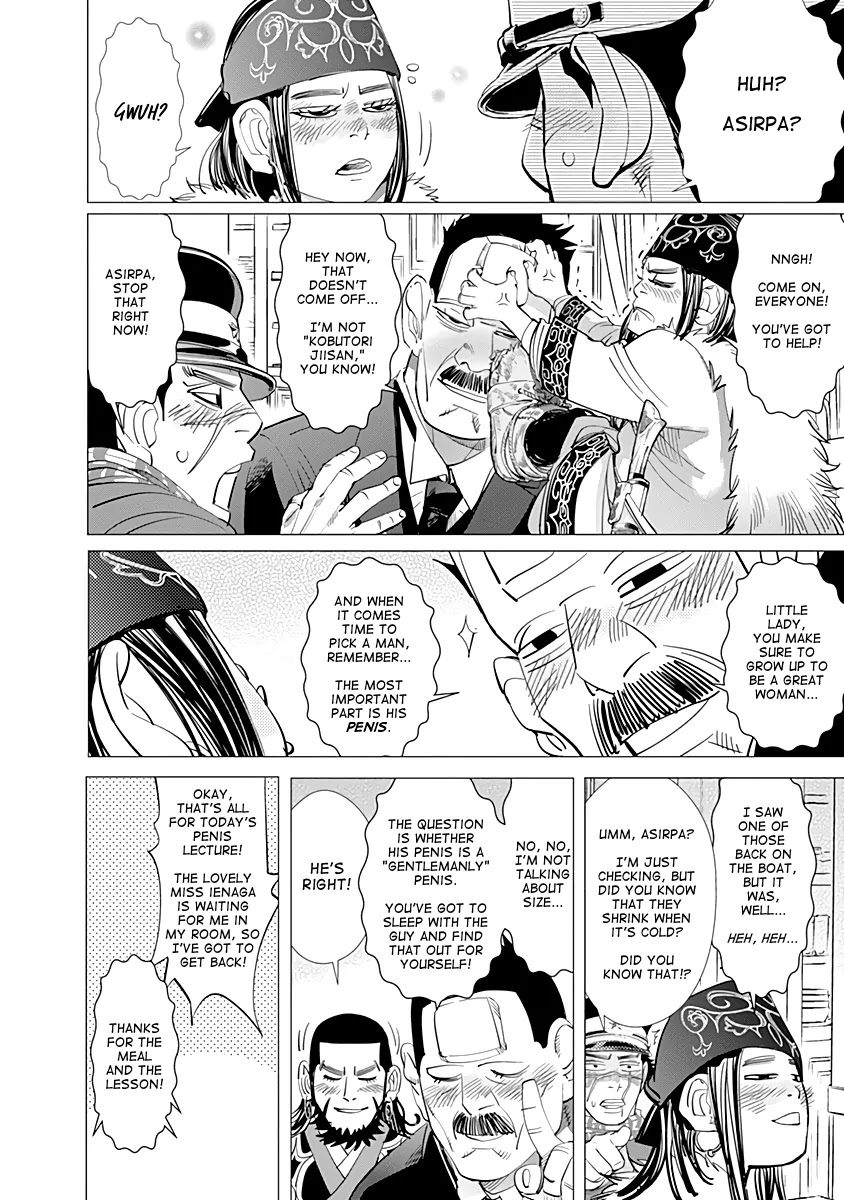 Golden Kamui Chapter 52 page 14 - Chapter 52: Selfish Longing
