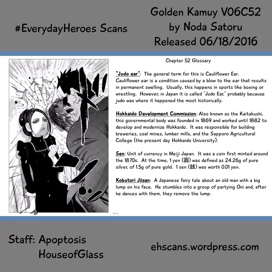 Golden Kamui Chapter 52 page 19 - Chapter 52: Selfish Longing